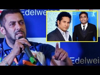 Salman Khan Questions Sachin Tendulkar, AR Rahman's Appointment As Rio Goodwill Ambassadors !