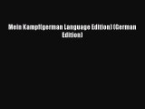 Read Mein Kampf(german Language Edition) (German Edition) Ebook Free