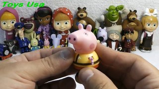 6 Surprise Eggs Thomas and Friends, Peppa Pig, Despicable Me2, Peppa Pig, Маша и Медведь, Cars2