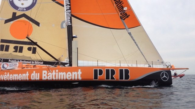 New York Les Sables arrivée de Vincent Riou