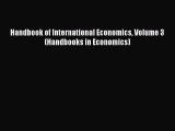 [PDF] Handbook of International Economics Volume 3 (Handbooks in Economics) [Read] Online