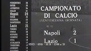Napoli - Lazio 2-1, 07/03/1954, 23°