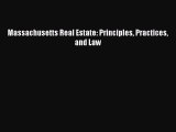 [PDF] Massachusetts Real Estate: Principles Practices and Law [Download] Full Ebook