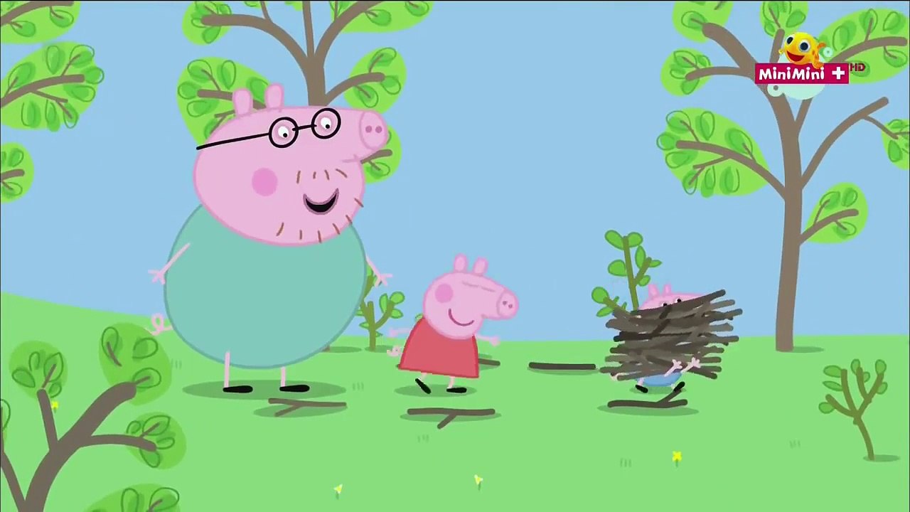 Świnka Peppa - Kemping - HD - NOWY ODCINEK 2016 - PL