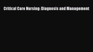 Read Critical Thinking in Long-Term Care Nursing: Skills to Assess Analyze and ACT Ebook Online