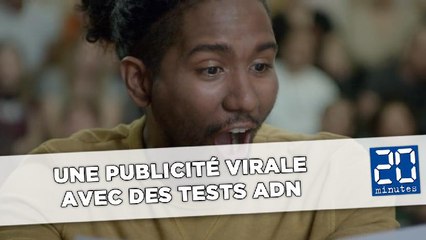 Une publicité virale avec des tests ADN pour connaître sa généalogie