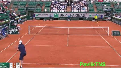 Taro Daniel vs Stan Wawrinka Highlights