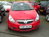VAUXHALL CORSA 1.2 16V SXI 3DR INC 17 INCH ALLOYS FLAME RED-PENTAGON MOTOR GROUP