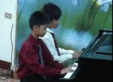 2009-4-26 林老師學生音樂發表會 26.暴怒四手連彈