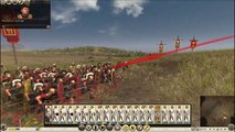 Rome Total War 2 Parthian foot archers  & Slingers vs  Roman Infantry