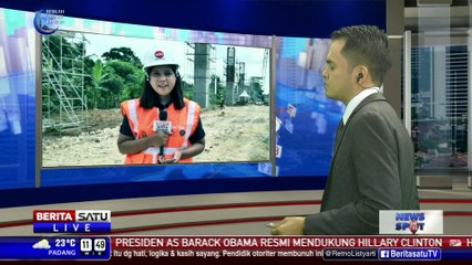 300 Tiang Pancang Proyek LRT Sudah Dikerjakan Adhi Karya