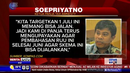 Panja Pastikan RUU Tax Amnesty Selesai Bulan Ini
