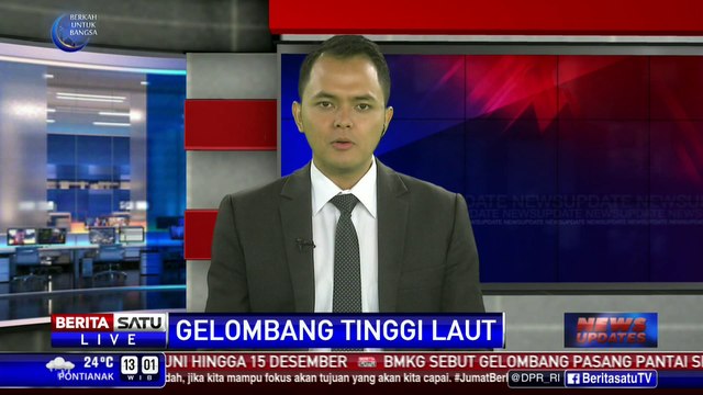 Gelombang Tinggi, BMKG Imbau Warga Hindari Kawasan Pesisir