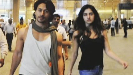 Tiger Shroff With CUTE Girlfriend Disha Pattani Spotted At Airport