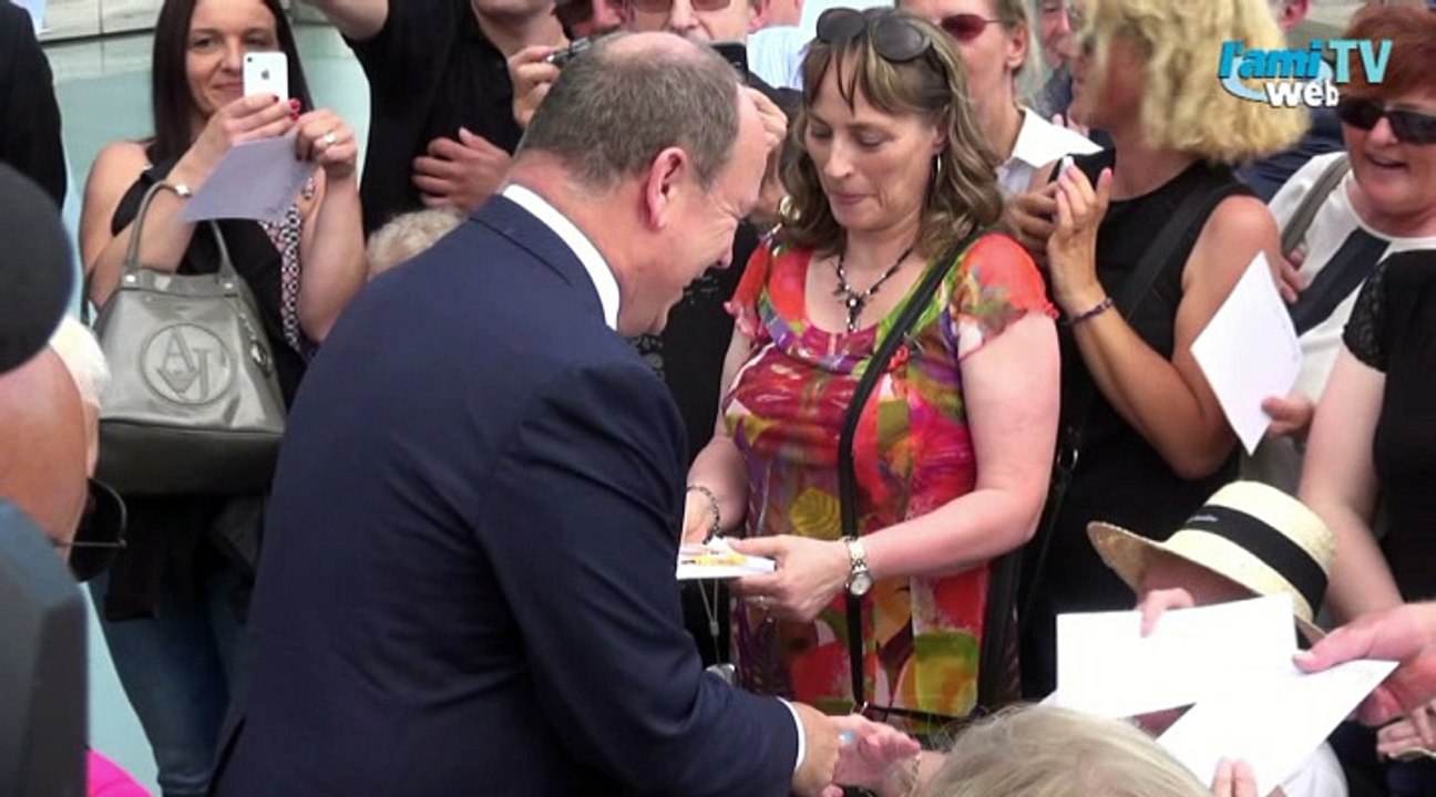Visite du Prince Albert II de Monaco