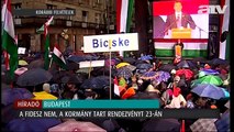 Orbán is beszél október 23-án: a Fidesz is utcára szólítja híveit