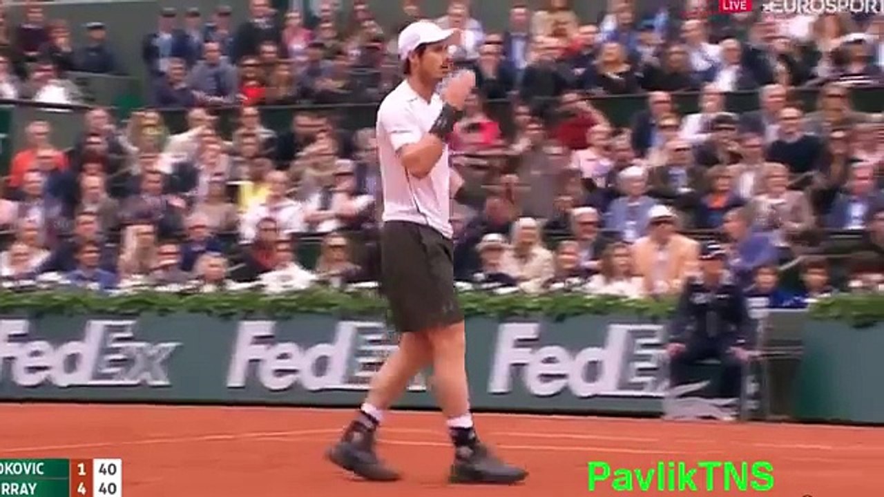 Novak Djokovic vs Andy Murray F I N A L Highlights Roland Garros 2016