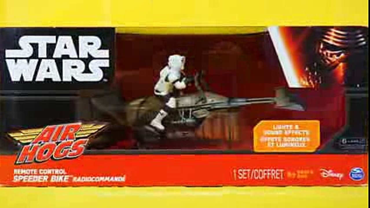 스타워즈 장난감 스피더 바이크 무선조종 RC카  Air Hogs Star Wars Speeder Bike Remote Control Toy