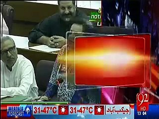 Baat karne den, naare lagaoge to jawab sunoge - Shireen Mazari to PML-N MNAs - Ayaz Sadiq couldnt control his laugh