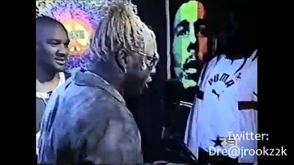 Buju Banton/Elephant Man in the Booth