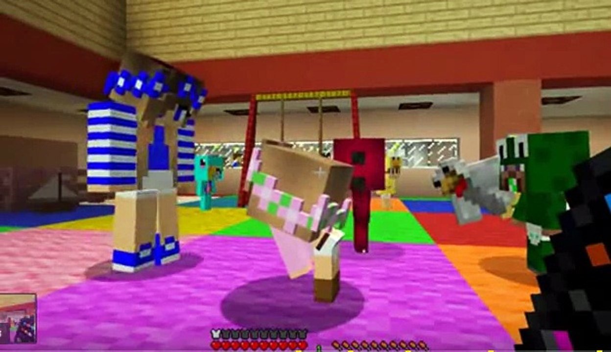 Minecraft Baby Daycare - FIVE NIGHTS BABIES ATTACK! w/ LittleKelly