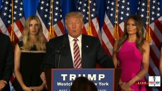 Donald Trump's Election Night Remarks (6-7-16) FULL