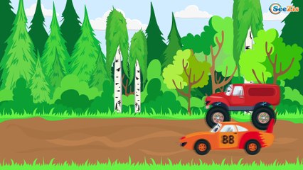 Cartoon for children. Fire Truck and Trucks. Adventures with Emergency Vehicles. Cars & Trucks