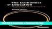 Read The Economics of Education: Human Capital, Family Background and Inequality  Ebook Free