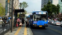 Seoul BRT run of Bus-lane