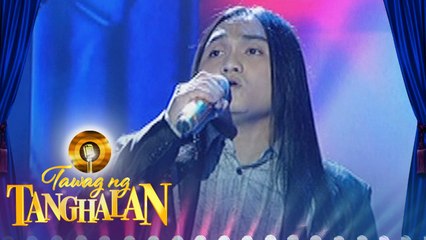 Tawag ng Tanghalan: Christofer Mendrez | Kiss From A Rose (Round 5 Semifinals)