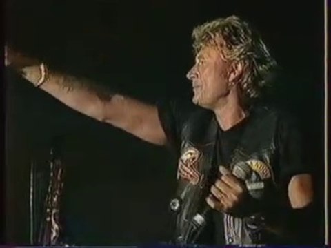 Johnny Hallyday - Be bop a lula (Live à Carpentras 04 juin 1994 )