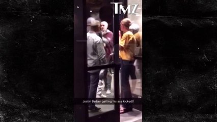 Bagarre : Justin Bieber se fait étaler dans la rue