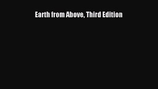 Read Books Earth from Above Third Edition ebook textbooks