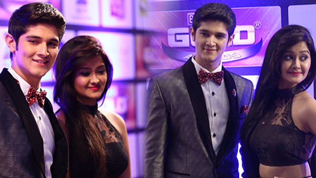 Rohan Mehra - Kanchi Singh Go ALL BLACK At Zee Gold Awards Red Carpet | Yeh Rishta Kya Kehlata Hai