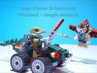 Lego Chima(레고 키마) Brickmaster mission 2 - Jungle Ambush (Build Review)