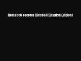 Read Romance secreto (Deseo) (Spanish Edition) PDF Online