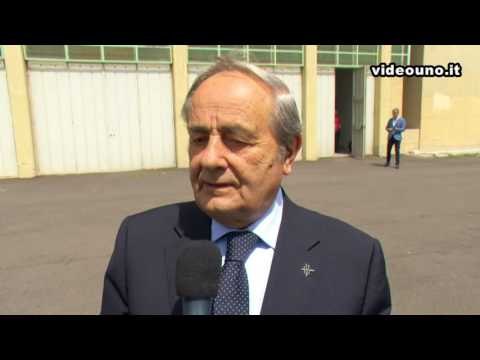 De Ruggieri su ferrovia a Matera in occasione della presentazione di freccialink