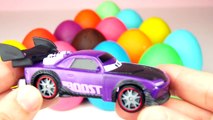 MANY PLAY DOH SURPRISE EGGS : McQueen Cars Spiderman Peppa Pig and more Toys!