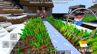 Eyerli + Demircili + Karlı Köy Seed (Minecraft PE 0.15.0 Türkçe)