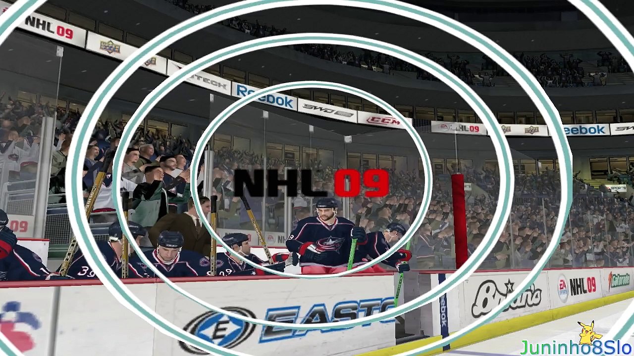 NHL 09-Dynasty mode-Columbus Blue Jackets vs Washington Capitals-Game 24