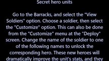 XCOM Enemy Unknown Cheats, Cheat Codes, Secret Hero Units PS3