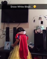 Cantiknya Bilqis Khumairah Razak Berdandan Ala Snow White l Ayu Ting Ting