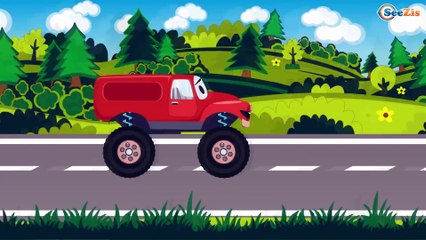 Car Cartoons for kids. Racing Cars & Monster Truck. Trucks for children. Season 1. Series 9-12