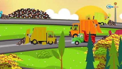 Мусоровоз Уборкин. Приключения машинок на Сказочной Планете. Сборник мультиков 1-12 серий. Сезон 1