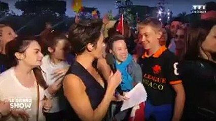 Alessandra Sublet met un vent à un gamin en direct - FAIL EURO 2016