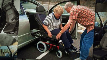 A Swivel Car Seat For The Elderly Or Disabled