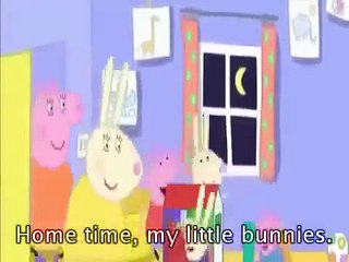Peppa Pig Cartoon English Episodes Rebecca Rabbit with subtitles