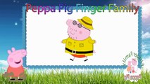 Peppa Pig Rain Finger Family - Nursery Rhymes Lyrics Kids Songs