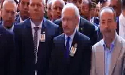 Kılıçdaroğlu şehit cenazesine katıldı
