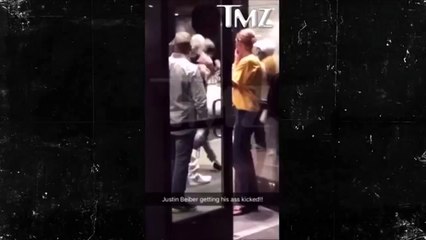 Justin Bieber gets into a fist fight